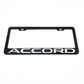 Stainless Steel License Plate Frame Holder Fits For HONDA ACCORD