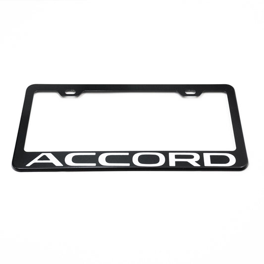 Stainless Steel License Plate Frame Holder Fits For HONDA ACCORD