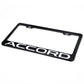 Stainless Steel License Plate Frame Holder Fits For HONDA ACCORD