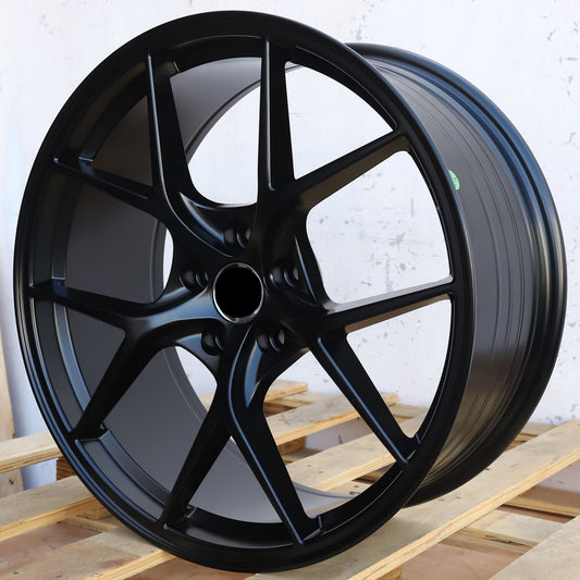 BTS-12 | BBS Style Wheels | Matte Black