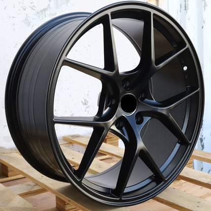 BTS-12 | BBS Style Wheels | Matte Black