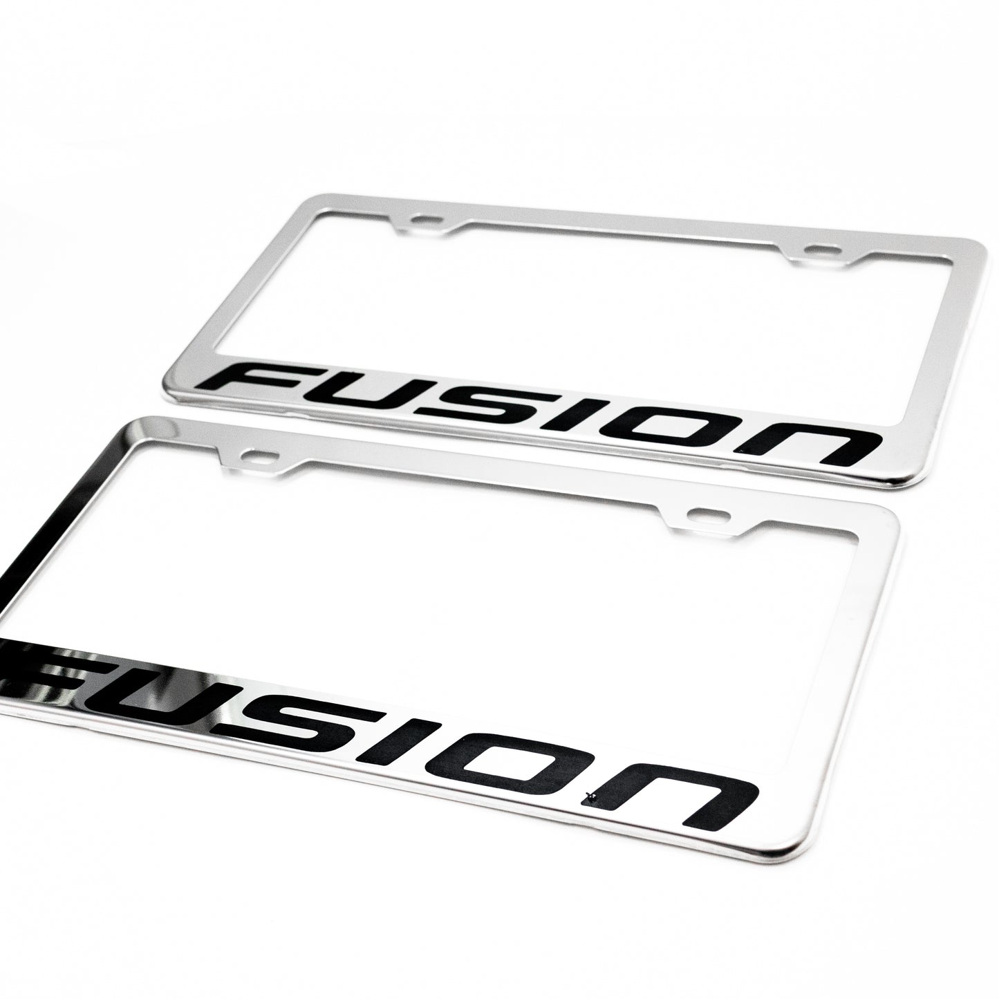 Stainless Steel License Plate Frame Holder Fits For FORD FUSION