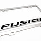 Stainless Steel License Plate Frame Holder Fits For FORD FUSION