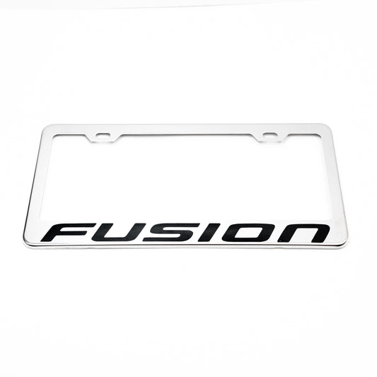 Stainless Steel License Plate Frame Holder Fits For FORD FUSION