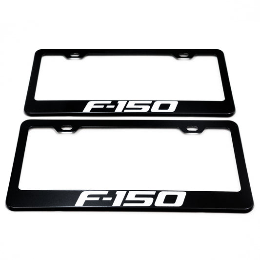 Stainless Steel License Plate Frame Holder Fits For FORD F-150