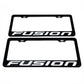 Stainless Steel License Plate Frame Holder Fits For FORD FUSION