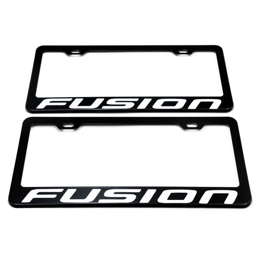 Stainless Steel License Plate Frame Holder Fits For FORD FUSION