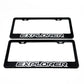 Stainless Steel License Plate Frame Holder Fits For FORD EXPLORER