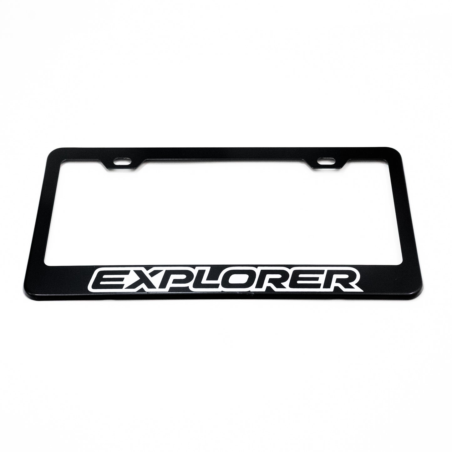 Stainless Steel License Plate Frame Holder Fits For FORD EXPLORER