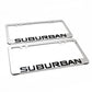 Stainless Steel License Plate Frame Holder Fits For CHEVROLET SUBURBAN