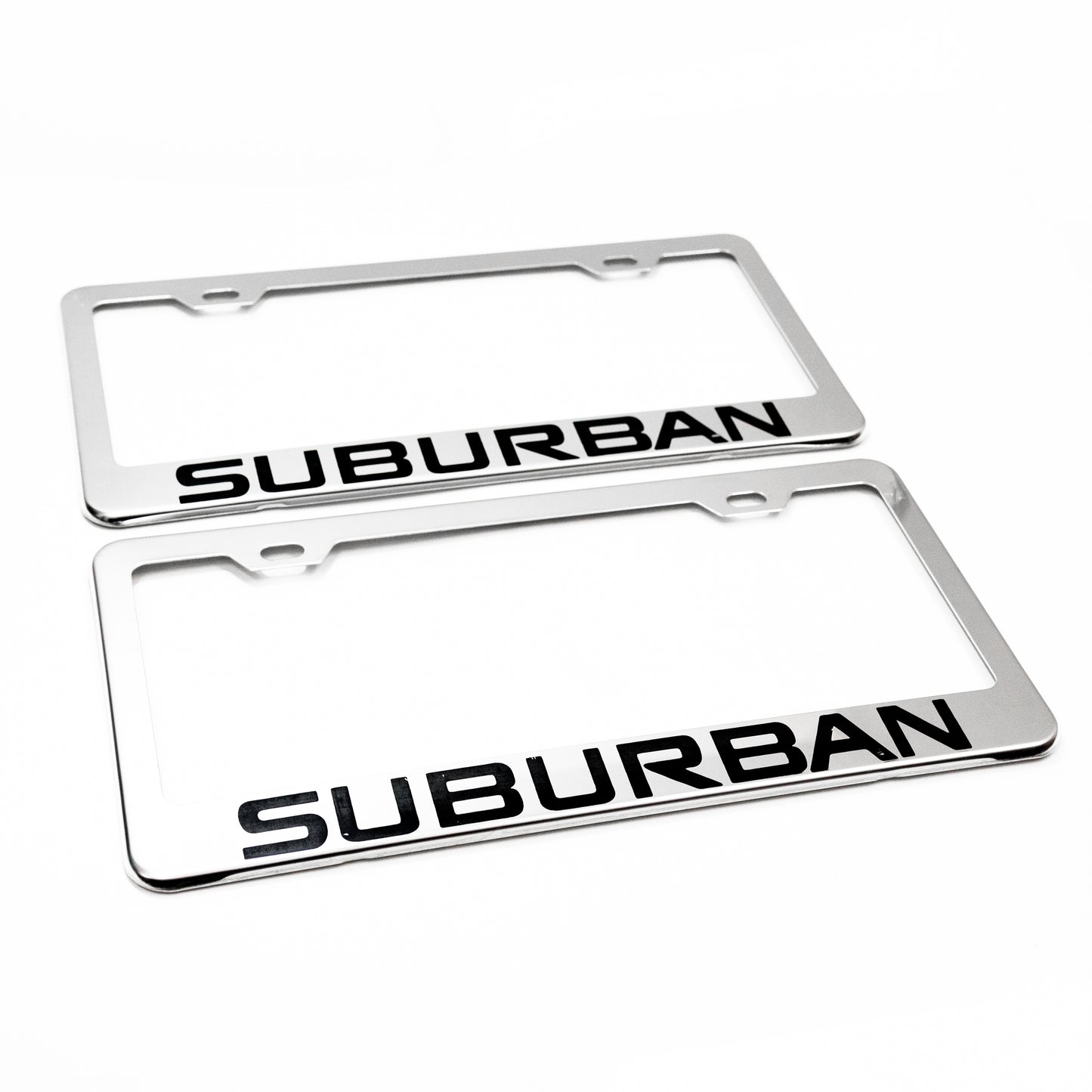 Stainless Steel License Plate Frame Holder Fits For CHEVROLET SUBURBAN