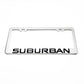 Stainless Steel License Plate Frame Holder Fits For CHEVROLET SUBURBAN