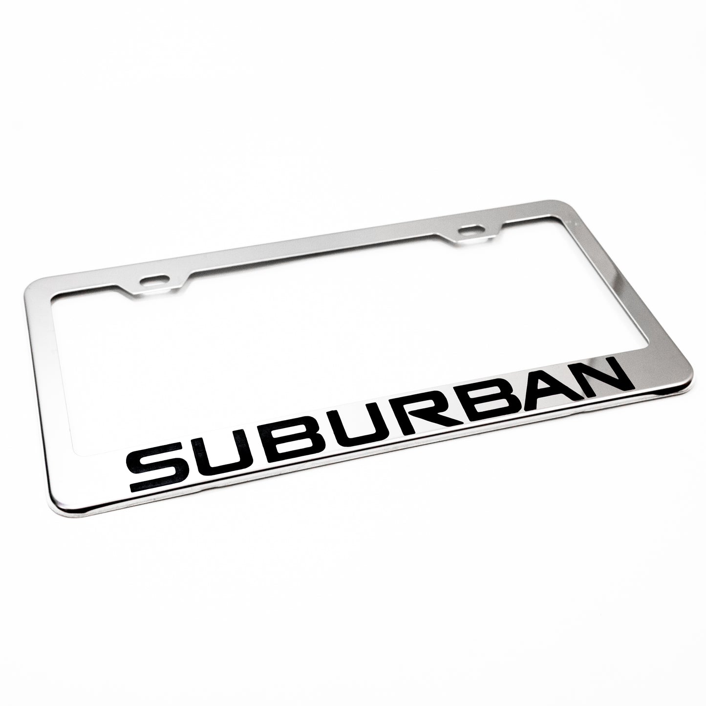 Stainless Steel License Plate Frame Holder Fits For CHEVROLET SUBURBAN