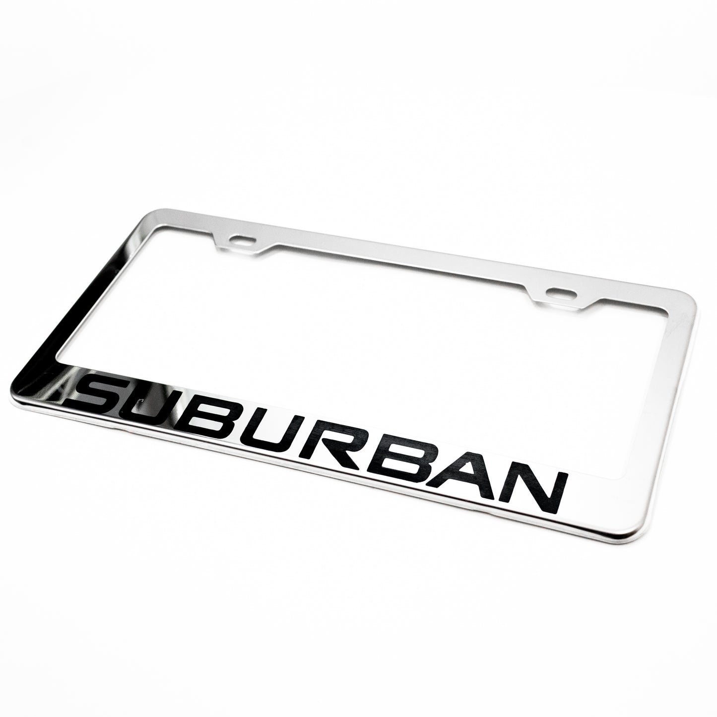 Stainless Steel License Plate Frame Holder Fits For CHEVROLET SUBURBAN