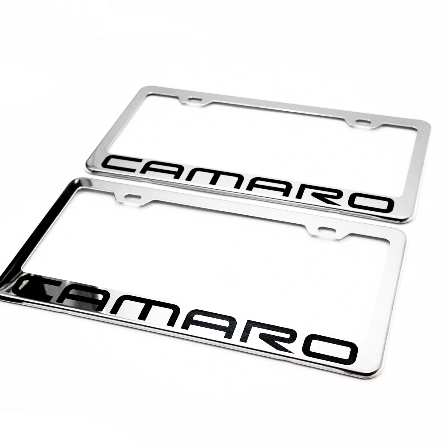 Stainless Steel License Plate Frame Holder Fits For CHEVROLET CAMARO