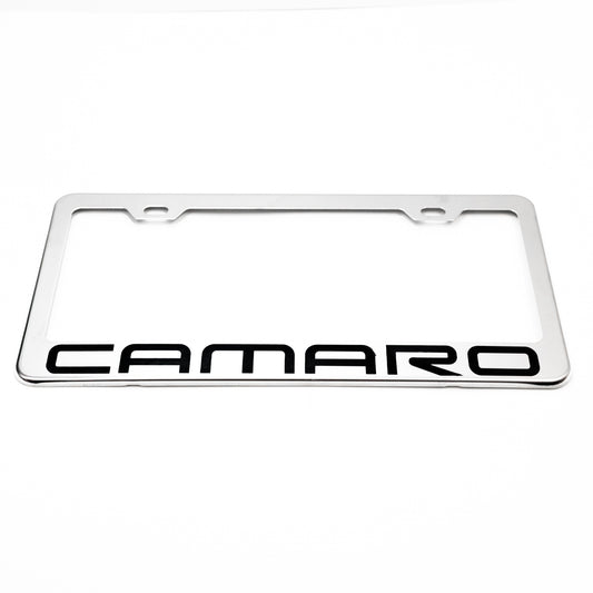 Stainless Steel License Plate Frame Holder Fits For CHEVROLET CAMARO