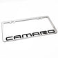 Stainless Steel License Plate Frame Holder Fits For CHEVROLET CAMARO