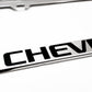 Stainless Steel License Plate Frame Holder Fits For CHEVROLET