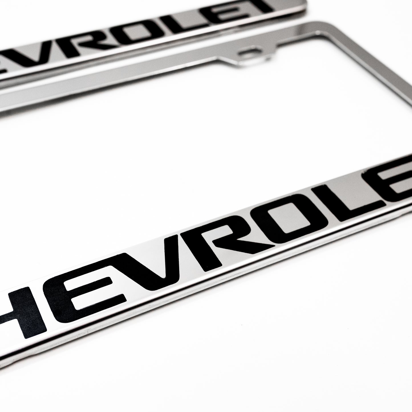 Stainless Steel License Plate Frame Holder Fits For CHEVROLET