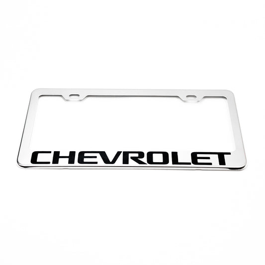 Stainless Steel License Plate Frame Holder Fits For CHEVROLET