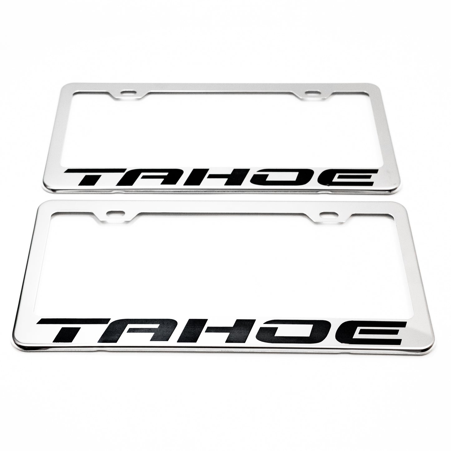 Stainless Steel License Plate Frame Holder Fits For CHEVROLET TAHOE