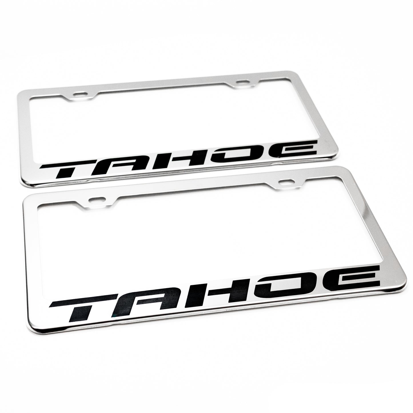 Stainless Steel License Plate Frame Holder Fits For CHEVROLET TAHOE