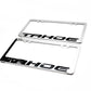 Stainless Steel License Plate Frame Holder Fits For CHEVROLET TAHOE