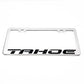 Stainless Steel License Plate Frame Holder Fits For CHEVROLET TAHOE