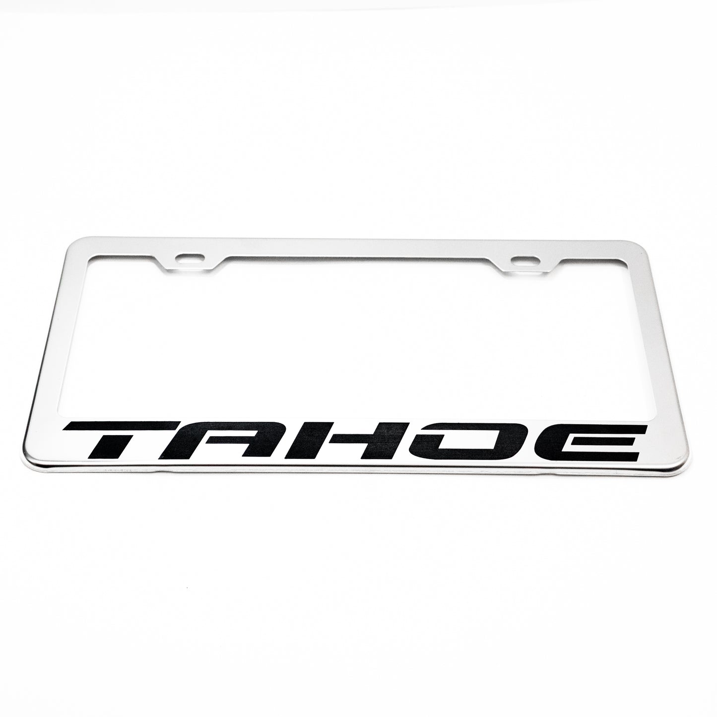 Stainless Steel License Plate Frame Holder Fits For CHEVROLET TAHOE