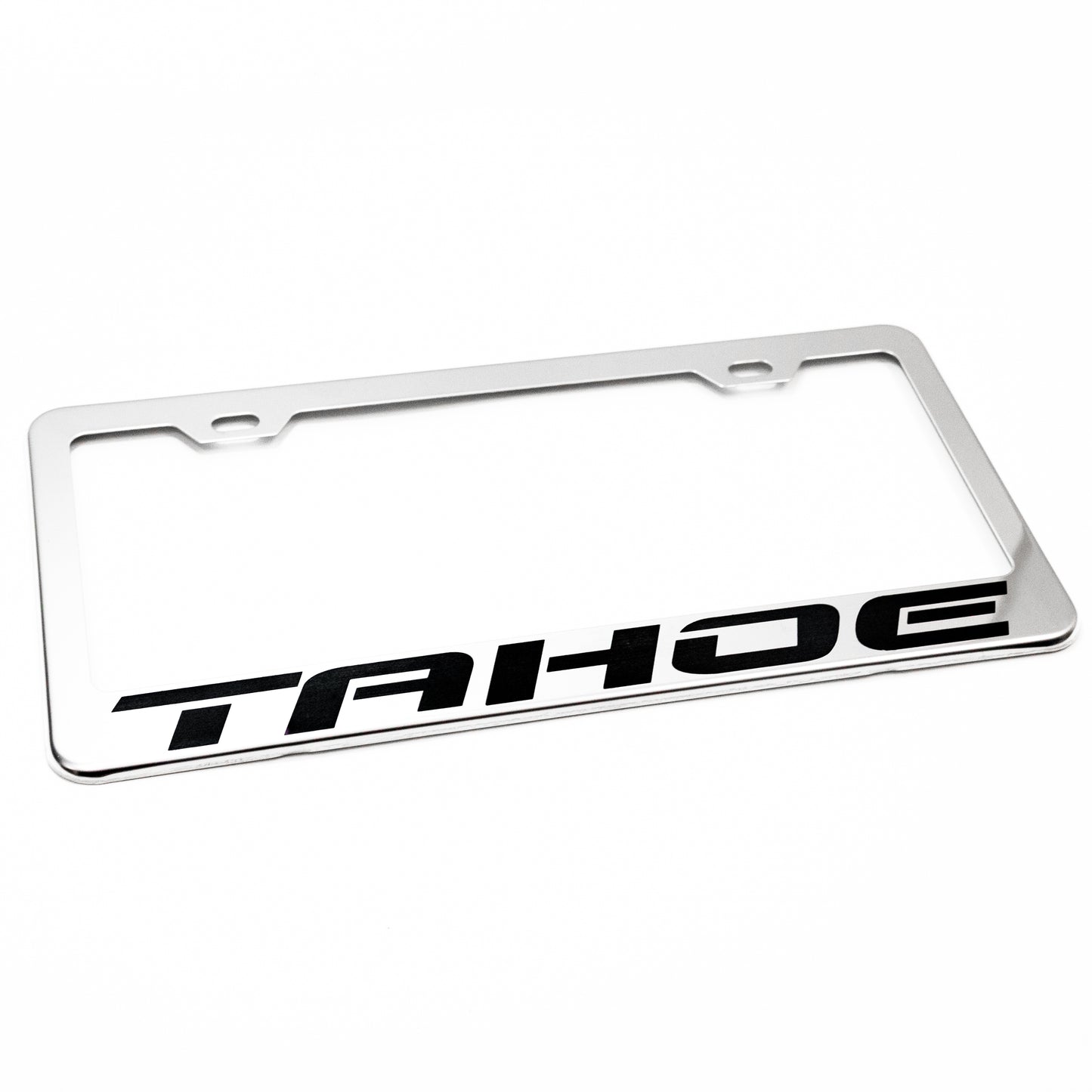 Stainless Steel License Plate Frame Holder Fits For CHEVROLET TAHOE