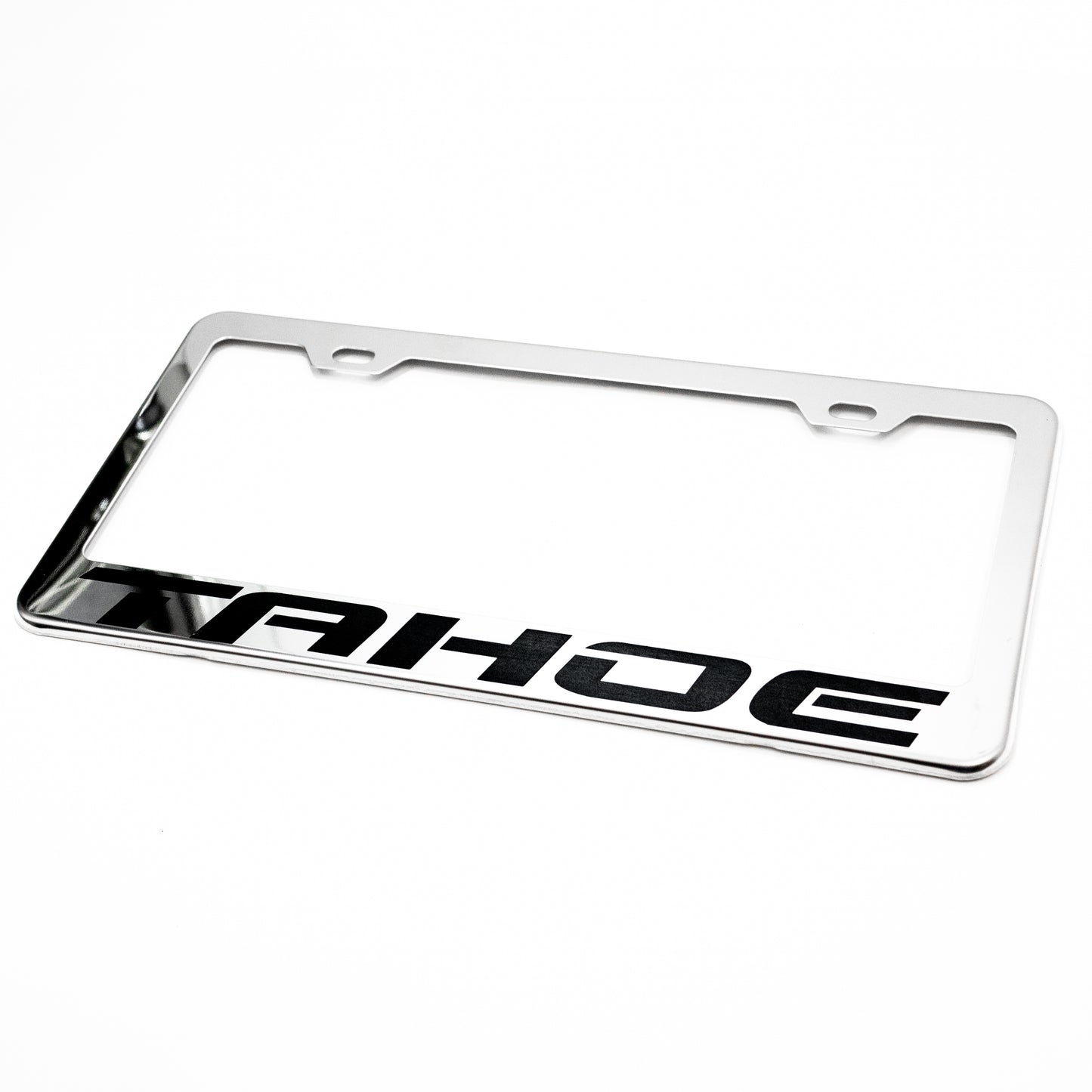 Stainless Steel License Plate Frame Holder Fits For CHEVROLET TAHOE