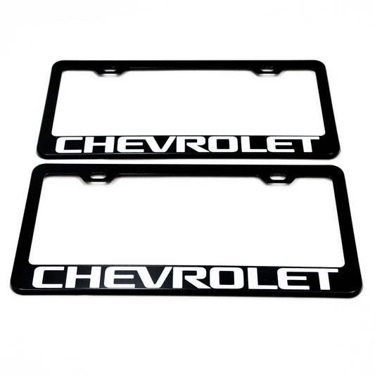 Stainless Steel License Plate Frame Holder Fits For CHEVROLET