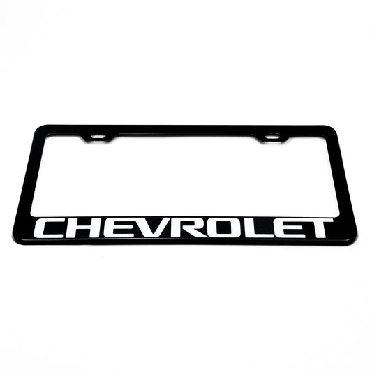 Stainless Steel License Plate Frame Holder Fits For CHEVROLET