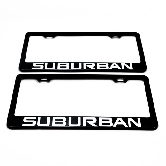 Stainless Steel License Plate Frame Holder Fits For CHEVROLET SUBURBAN