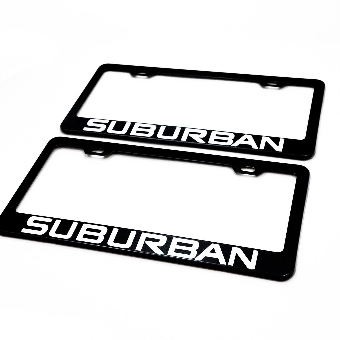 Stainless Steel License Plate Frame Holder Fits For CHEVROLET SUBURBAN