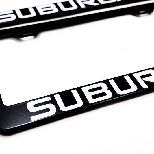 Stainless Steel License Plate Frame Holder Fits For CHEVROLET SUBURBAN