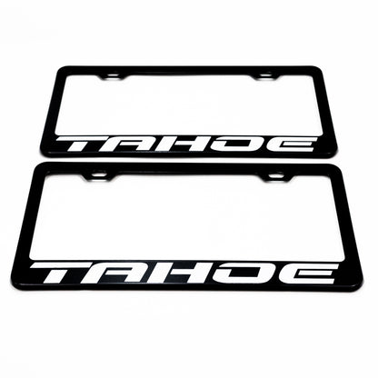 Stainless Steel License Plate Frame Holder Fits For CHEVROLET TAHOE