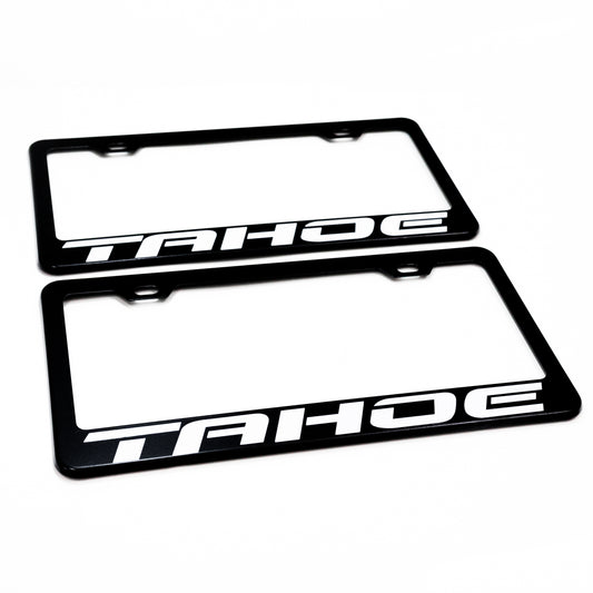 Stainless Steel License Plate Frame Holder Fits For CHEVROLET TAHOE