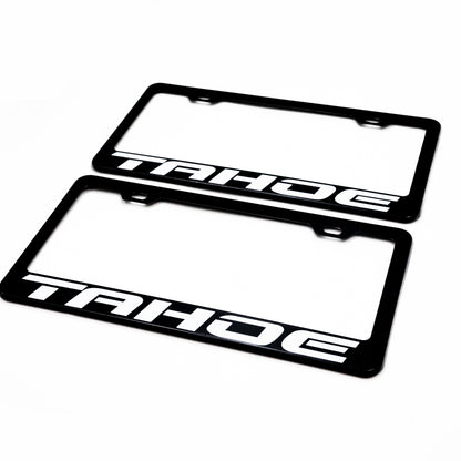 Stainless Steel License Plate Frame Holder Fits For CHEVROLET TAHOE
