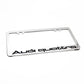 Stainless Steel License Plate Frame Holder Fits For AUDI QUATTRO