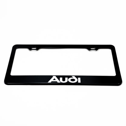 Stainless Steel License Plate Frame Holder Fits For AUDI