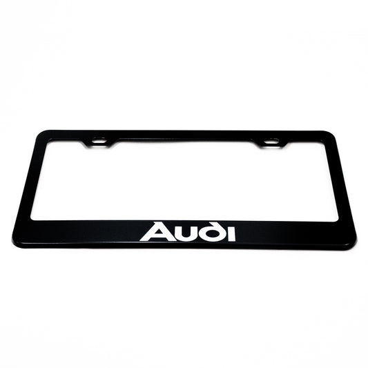 Stainless Steel License Plate Frame Holder Fits For AUDI