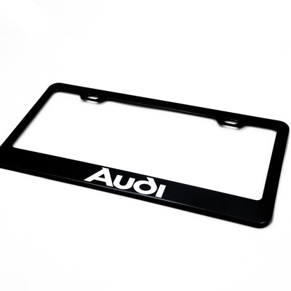 Stainless Steel License Plate Frame Holder Fits For AUDI