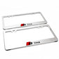 Stainless Steel License Plate Frame Holder Fits For AUDI S LINE