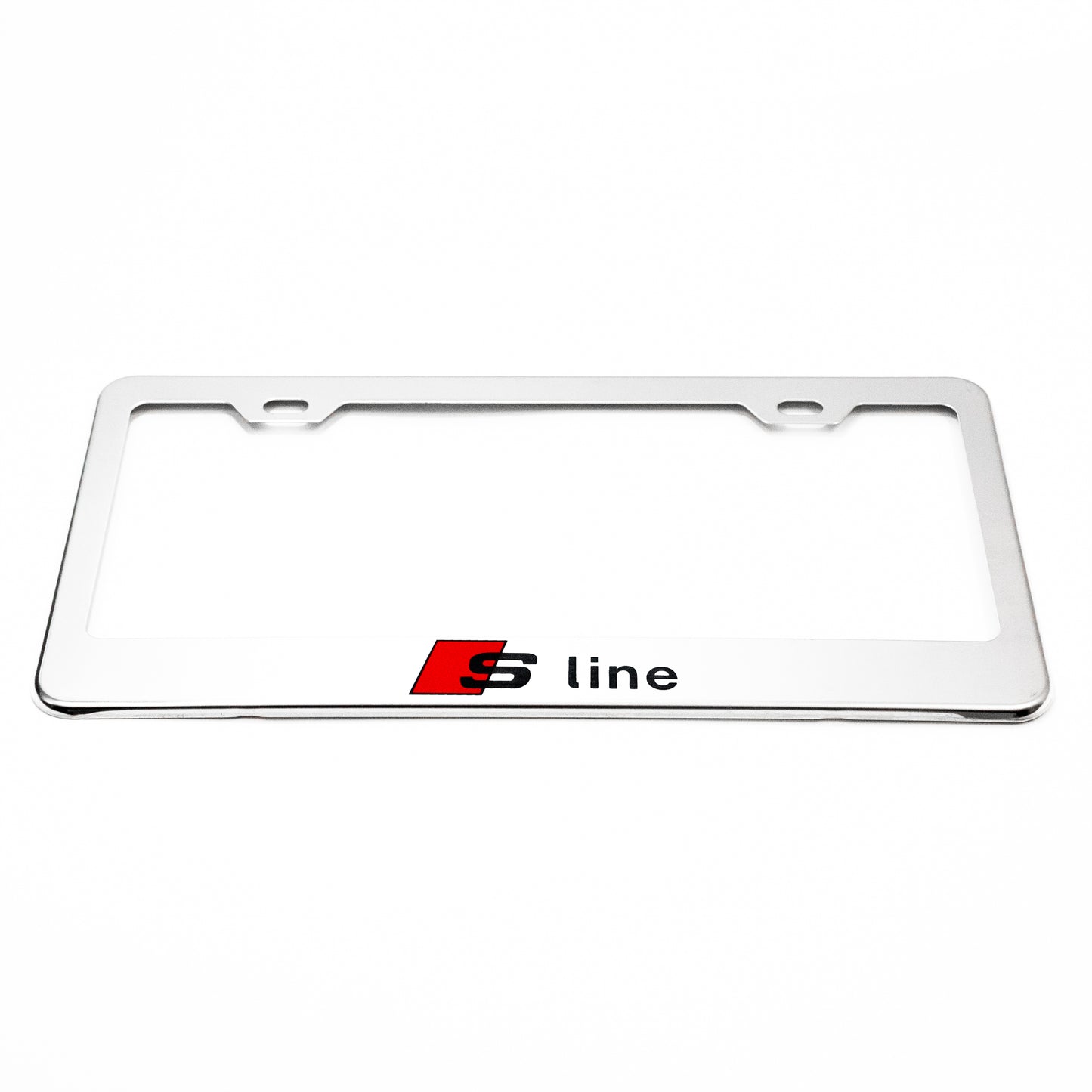 Stainless Steel License Plate Frame Holder Fits For AUDI S LINE