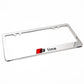 Stainless Steel License Plate Frame Holder Fits For AUDI S LINE