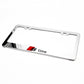 Stainless Steel License Plate Frame Holder Fits For AUDI S LINE