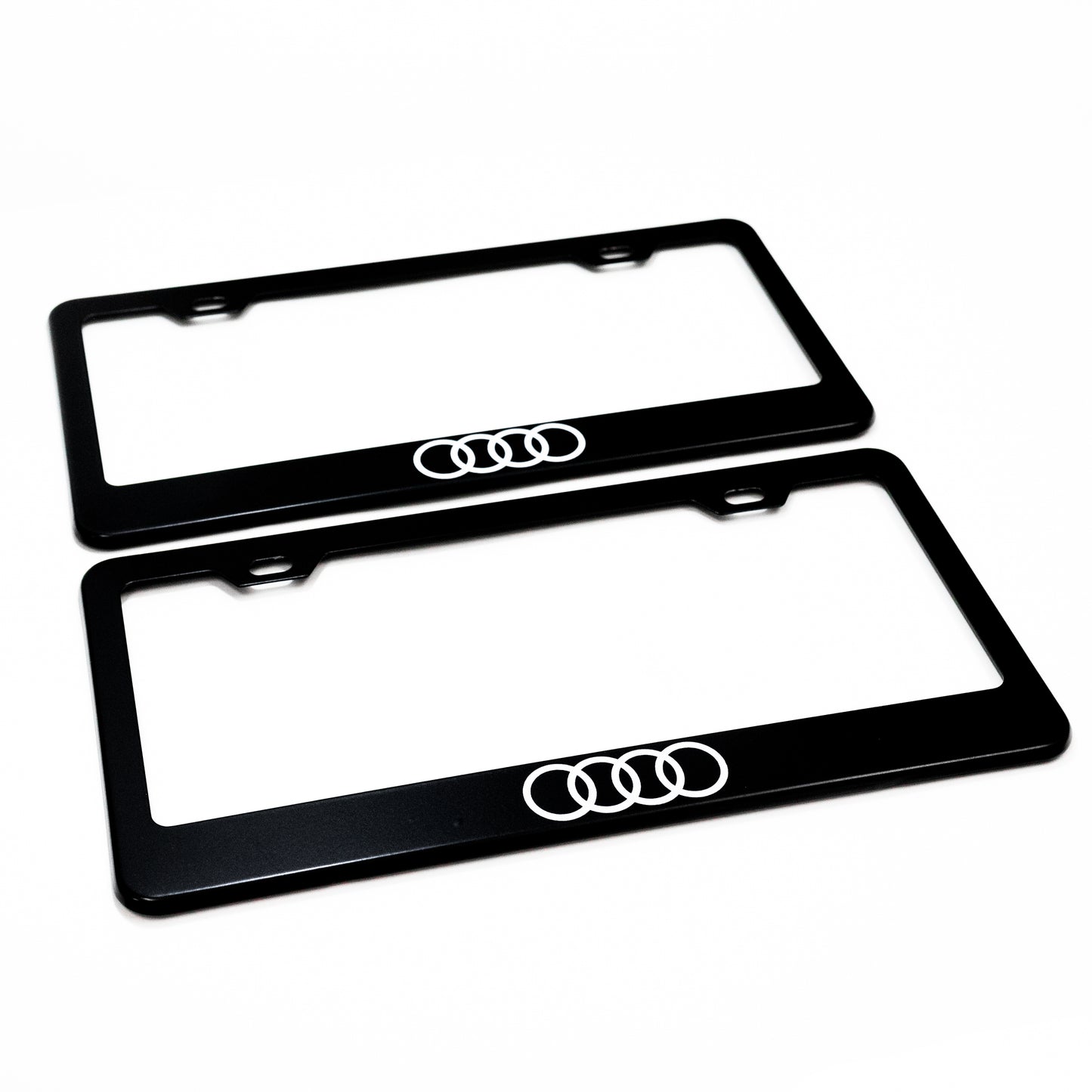 Stainless Steel License Plate Frame Holder Fits For AUDI