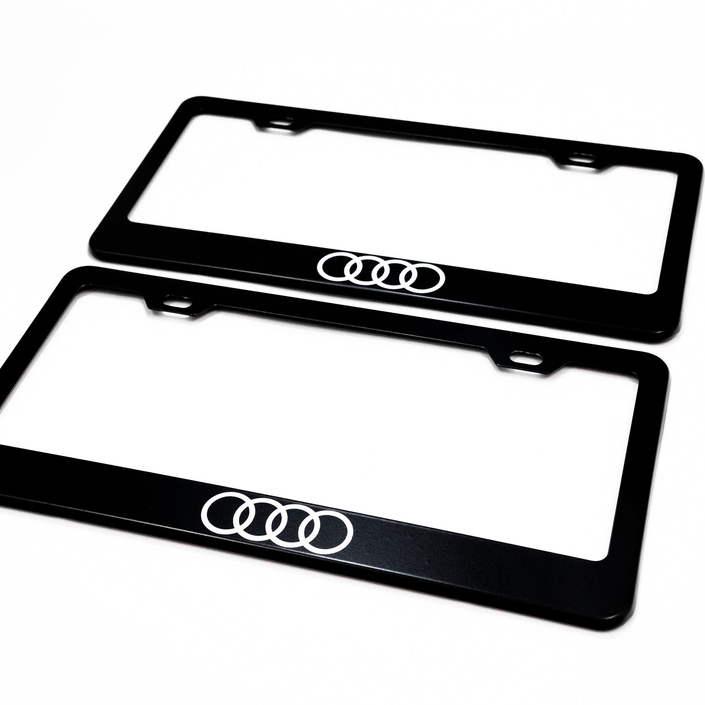 Stainless Steel License Plate Frame Holder Fits For AUDI