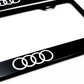 Stainless Steel License Plate Frame Holder Fits For AUDI